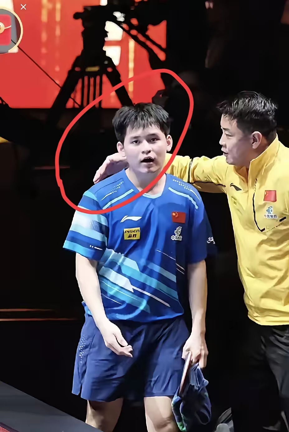 包含波兰乒乓球队强势瑞典乒乓球队，王皓一己之力扛起全队的词条